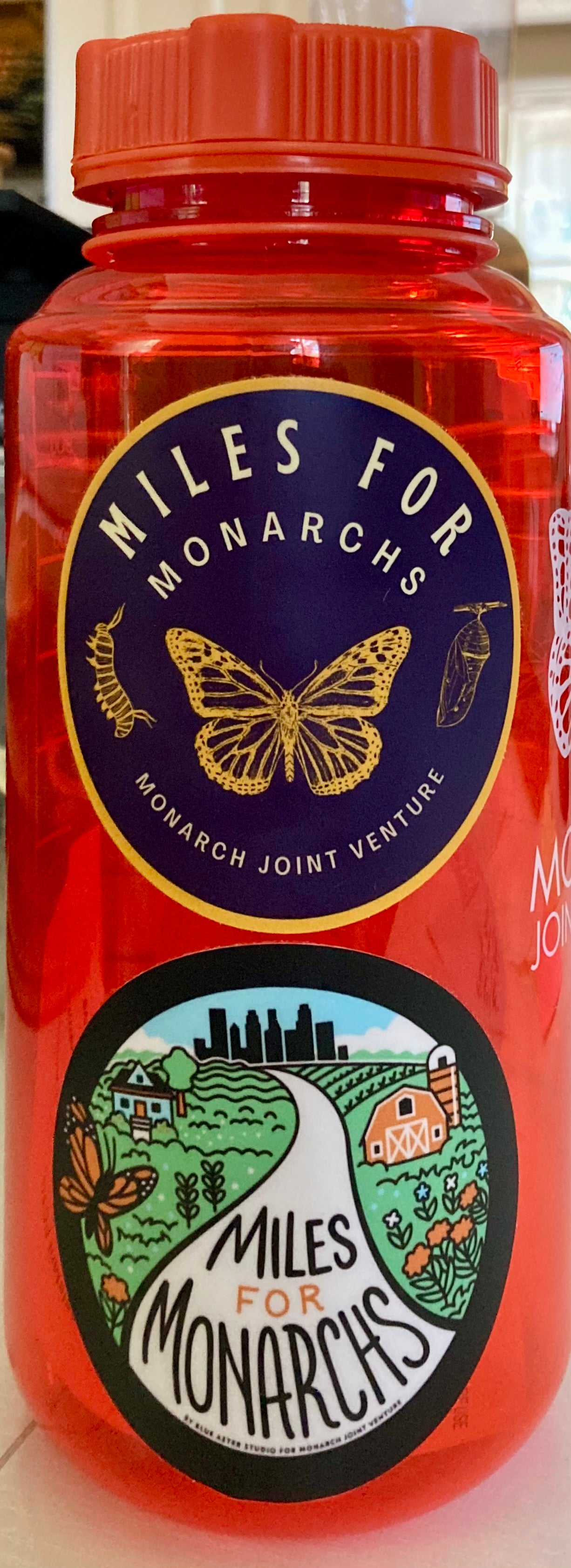 Miles for Monarchs Stickers