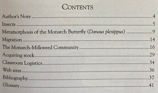 Learning from Monarchs Contents