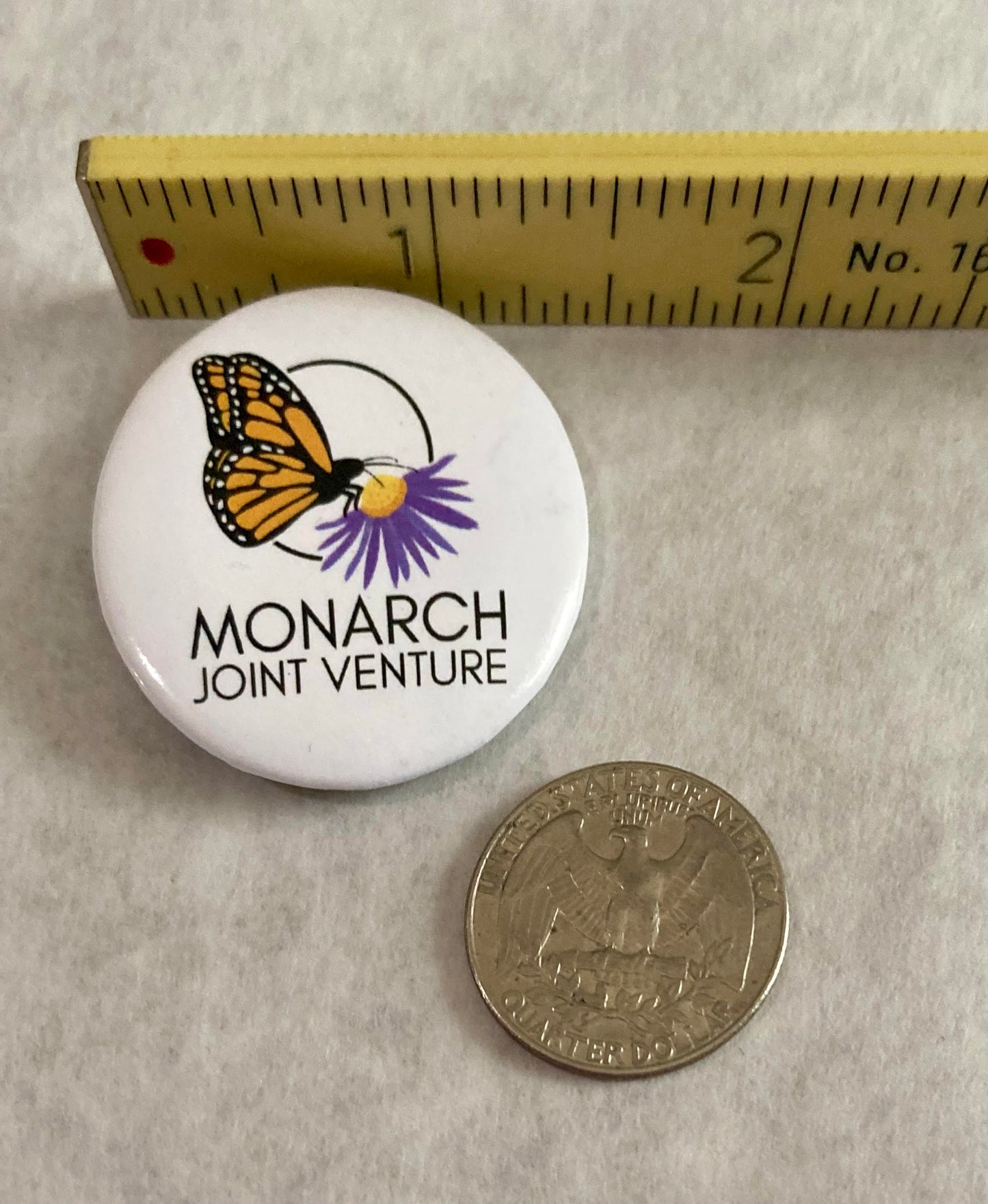 MJV Button Pin Scale Photo