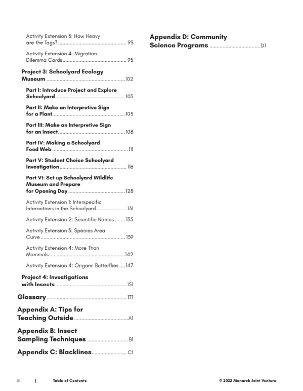 Monarchs and More Curriculum Guides - 5th Edition