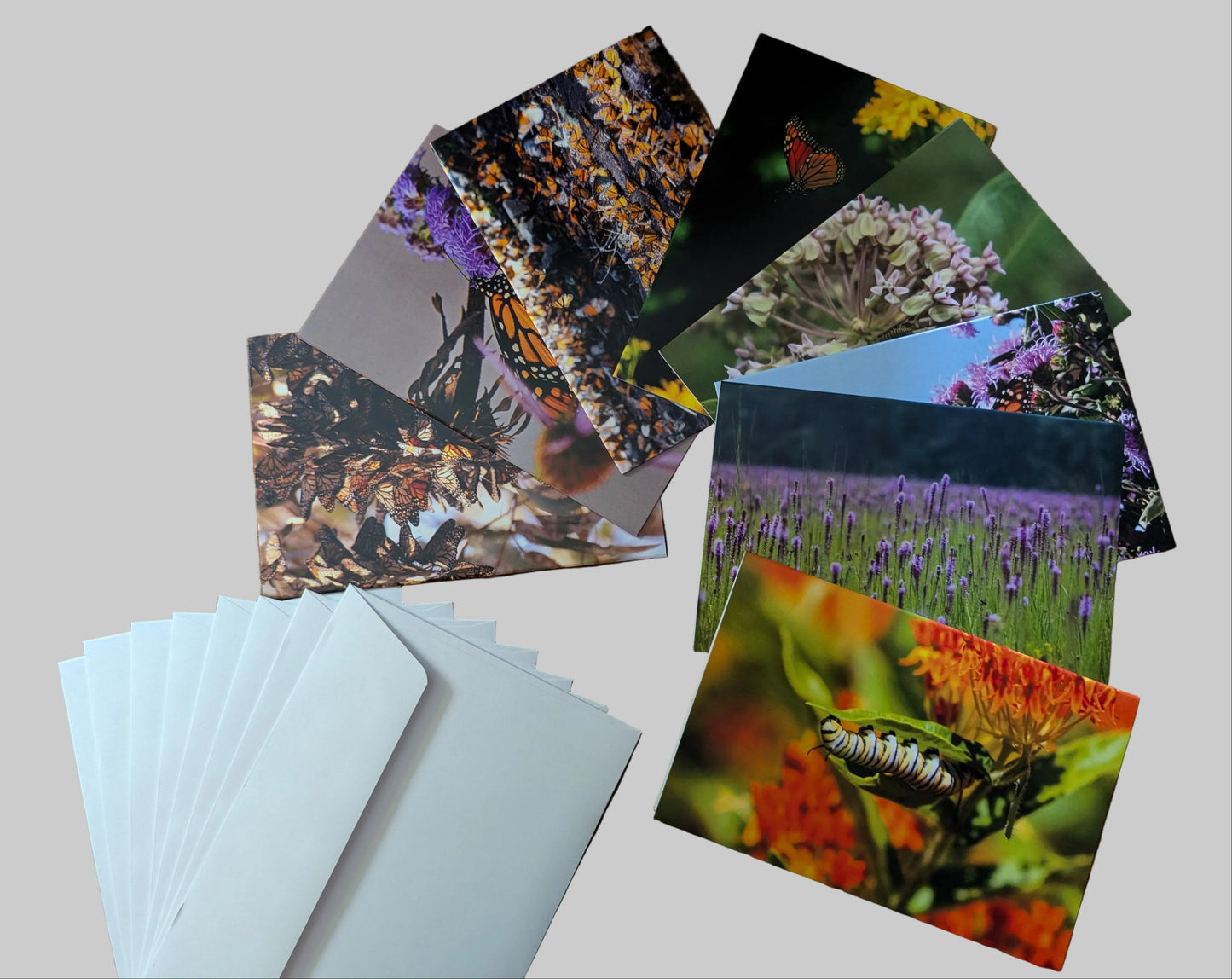 8 Greeting Cards With Envelopes