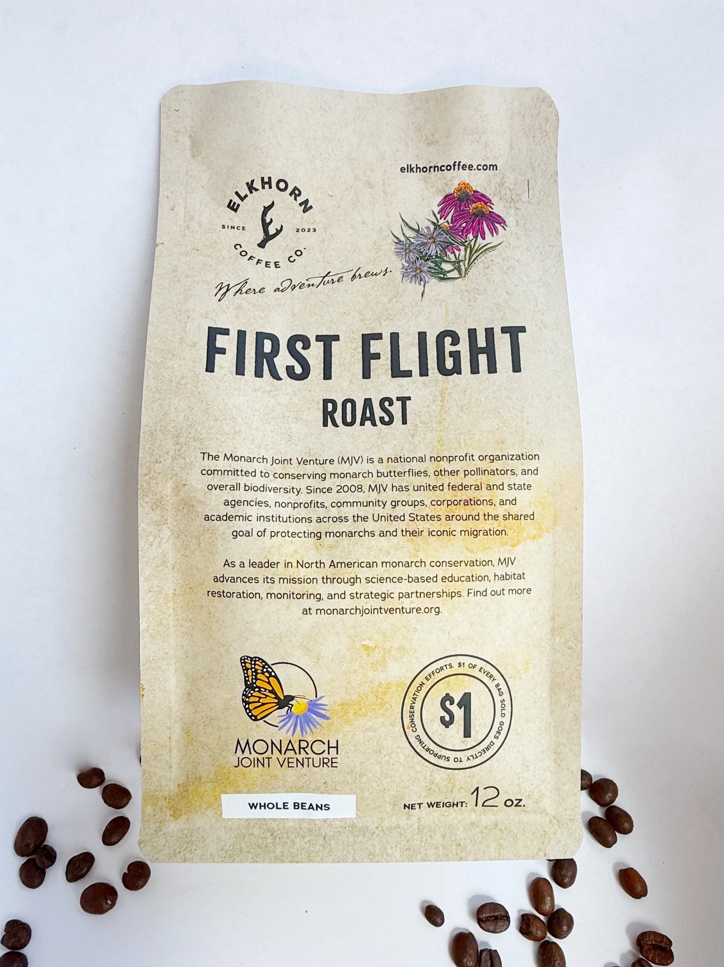 Elkhorn Coffee First Flight Roast MJV Desription