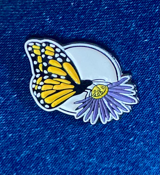 MJV Enamel Pin