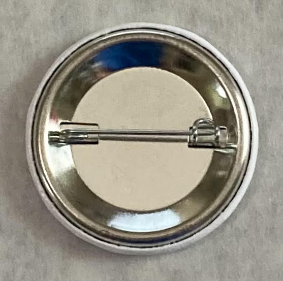 MJV Button Pin Back