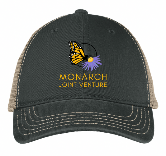 MJV Logo Mesh Back Hat Front