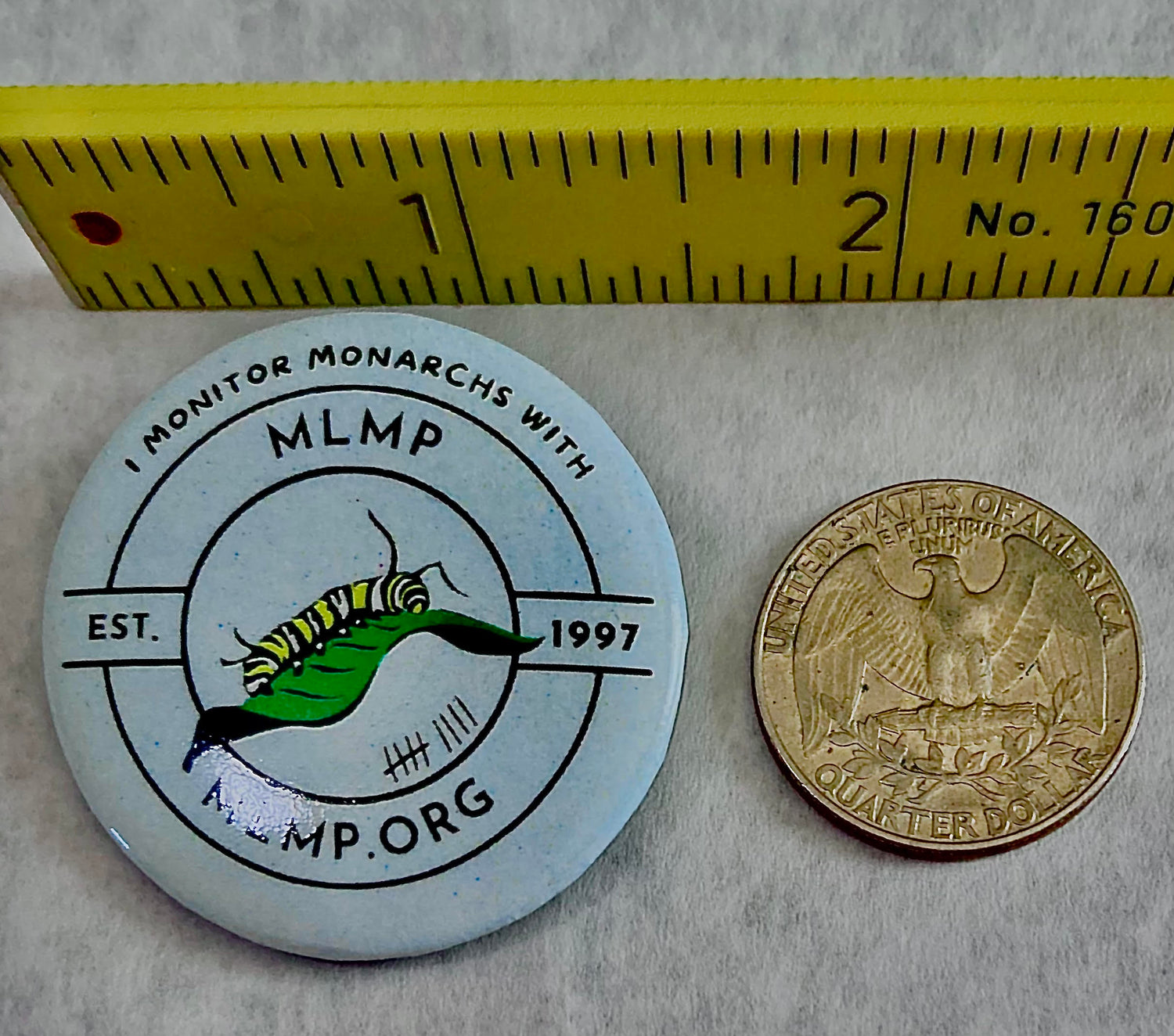 MLMP Pin With Ruler for Scale