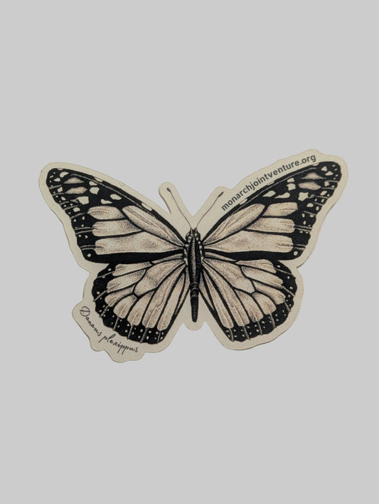 Monarch Butterfly Sticker