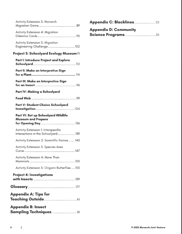 Monarchs and More Curriculum Guides - 5th Edition
