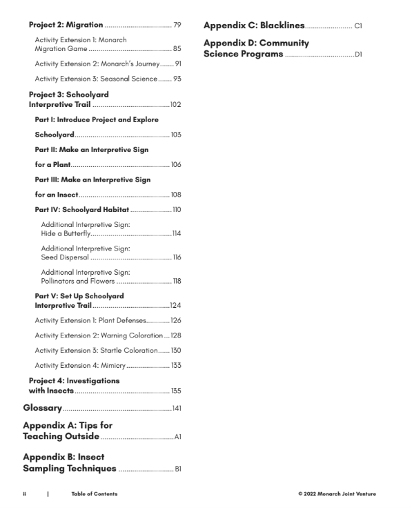 Monarchs and More Curriculum Guides - 5th Edition