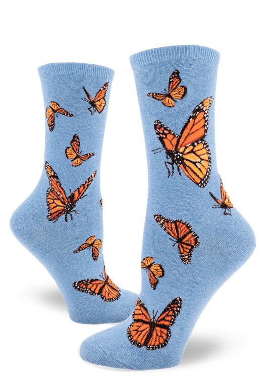 Monarch Butterfly Women’s Crew Socks