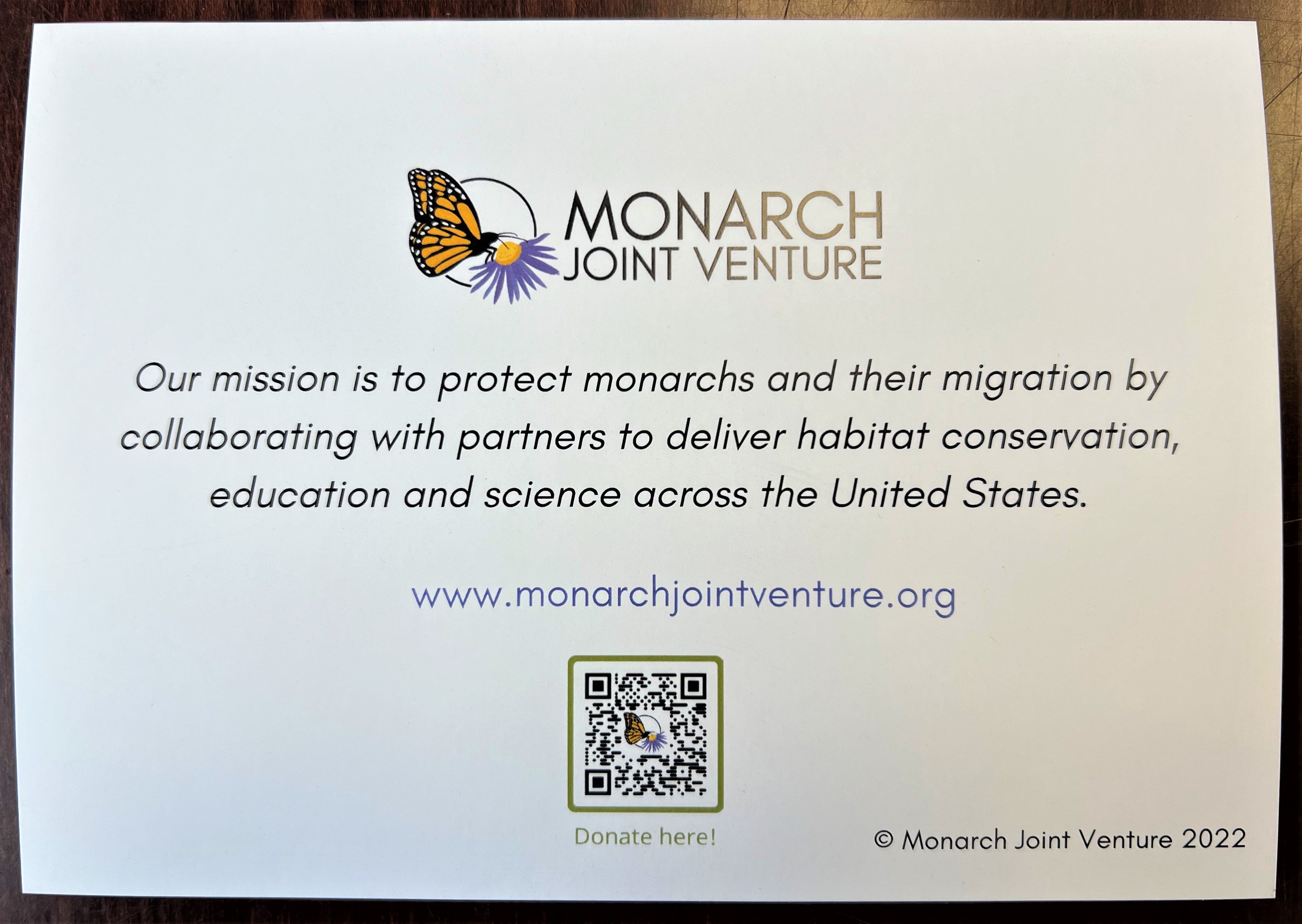 Monarch Joint Venture Store