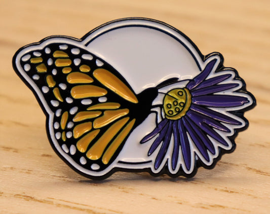 MJV Enamel Pin