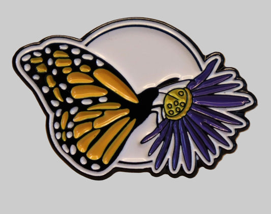 MJV Enamel Pin