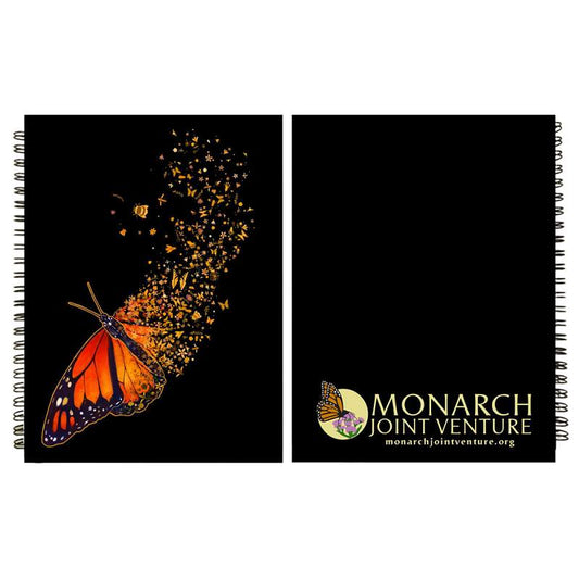 Notebook with Pollinator Ambassador design